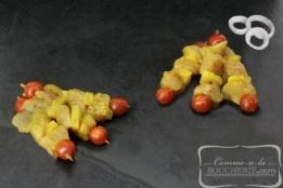 Mini-brochettes de poulet Créole (10 pièces)