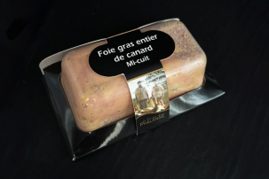 Foie gras de canard entier mi-cuit