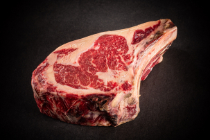 Côte de bœuf maturée race Rubia Galega