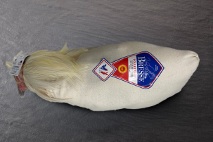 Chapon de Bresse effilé roulé