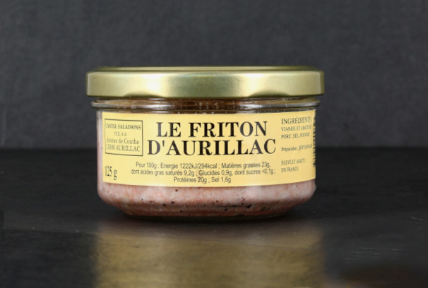 Friton du Cantal - 125g (conserve)