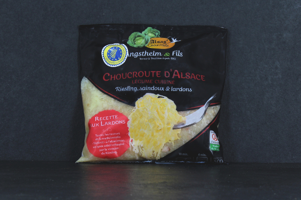 Choucroute d'Alsace au Riesling et lardons