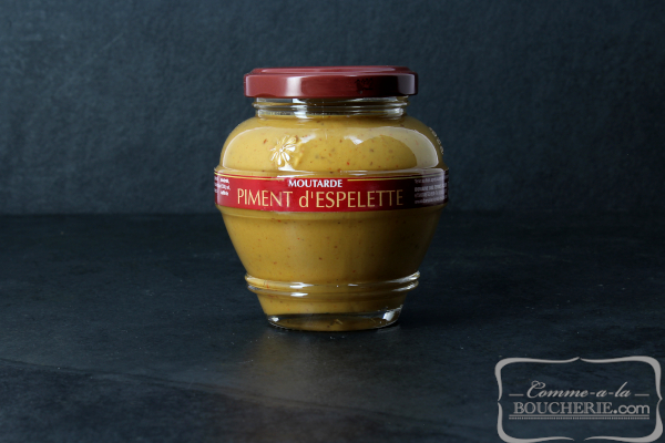 Moutarde piment d'Espelette