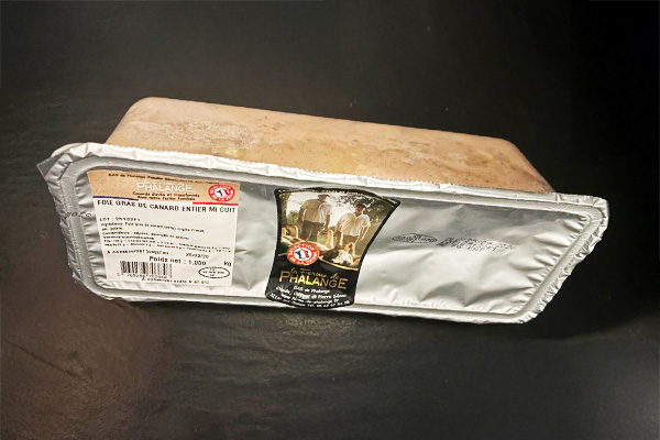 Foie gras de canard entier mi-cuit - 1kg