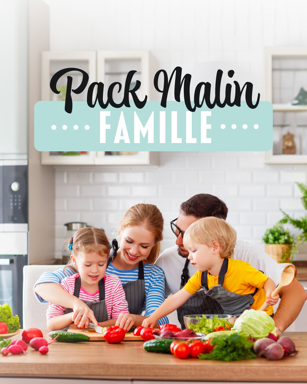 Pack Malin Famille – 8 repas