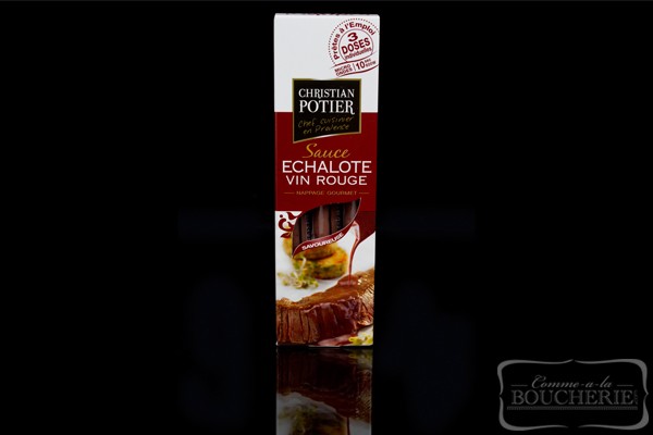 Sauce Echalote vin rouge  (dosettes individuelles)