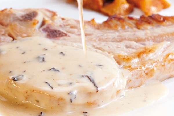 Escalope de veau sauce forestière