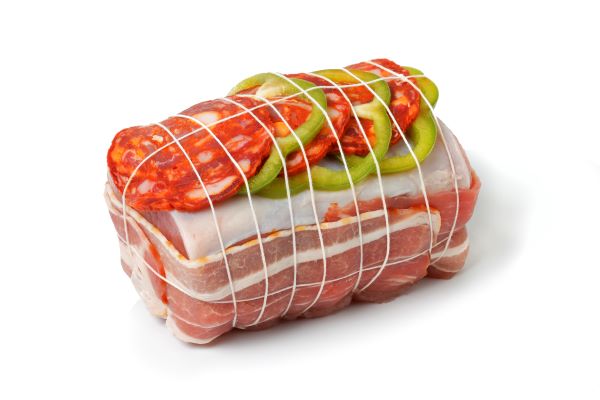 Roti de porc au chorizo 